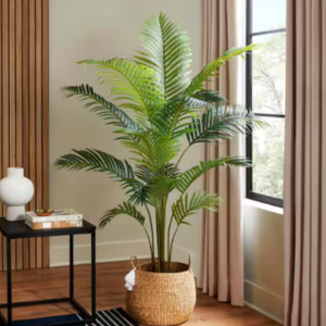 Potted 6' Faux Areca Palm Tree