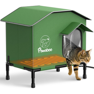 Outdoor Heated Cat House