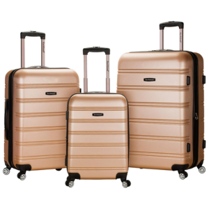 Rockland Melbourne 3-Piece Hardside Luggage Set
