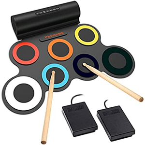 Portable 7-Pad Electronic Drum Set