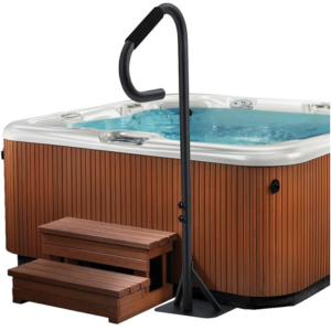 Adjustable Height 360° Hot Tub Handrail