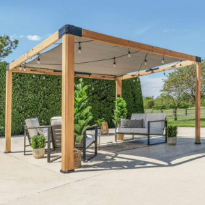 Backyard Discovery 12' Pergola w/ PowerPort