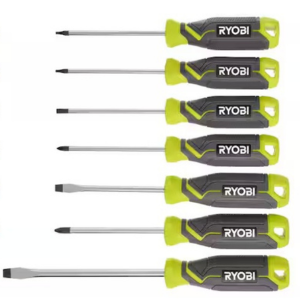 Ryobi 7-Piece Screwdriver Set