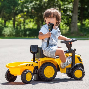 Costway Kids Ride-on Tractor w/Shovel