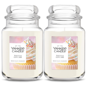 Yankee Candle 2-Pack Vanilla Cupcake 22oz Scented Candles