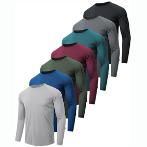 7-Pack Men's Moisture Wicking Shirts
