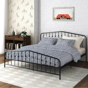 Novogratz Metal King Bed
