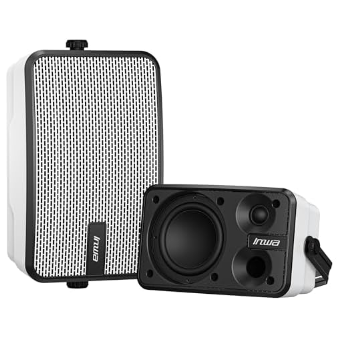 Outdoor 2-Pack Wall Mount Bluetooth Speakers