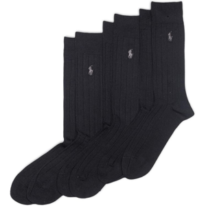 Ralph Lauren 3-Pairs Ribbed Dress Socks