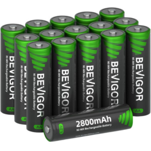 16-Pack AA Rechargeable Batteries