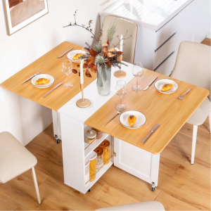 Folding 53'' Drop Leaf Dining Table