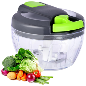 Portable 500ml Hand Pull Vegetable Chopper