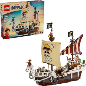 LEGO 1376-Piece One Piece Going Merry Pirate Ship Building Set