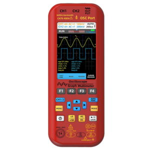 Handheld 2-Channel Oscilloscope Multimeter