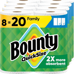 8-Pack Bounty Quick-Size Paper Towels