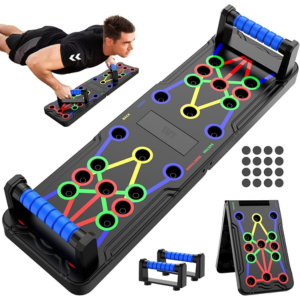 Portable 15-in-1 Foldable Multi Grip Push Up Board