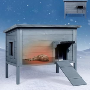 Insulated Outdoor Cat House
