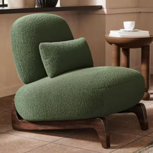 Upholstered Armless Accent Chair