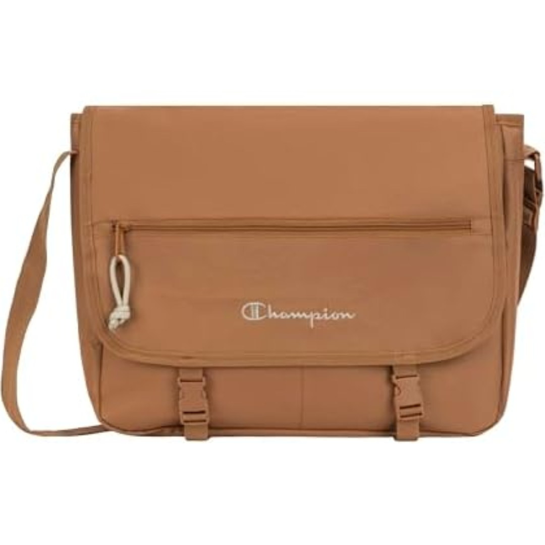 Champion Messenger Bag w/Padded Laptop Sleeve