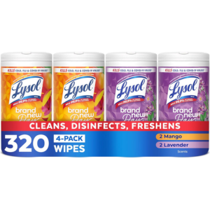 Lysol 320-Count Disinfecting Wipes Bundle