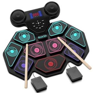 9-Pad Electronic Drum Set