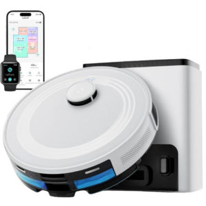 Lefant 6000Pa Self Emptying Robot Vacuum & Mop w/App