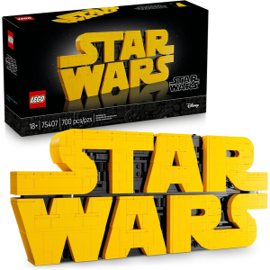 LEGO 700-Piece Star Wars Brick-Built Logo Building Set