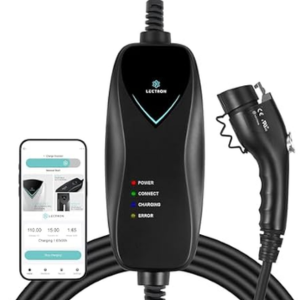 Lectron Level 1 J1772 WiFi EV Charger w/App
