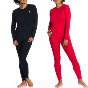 U.S. Polo Assn. Women's Thermal Set