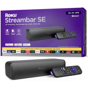 Roku Streambar SE 4K/HD/HDR