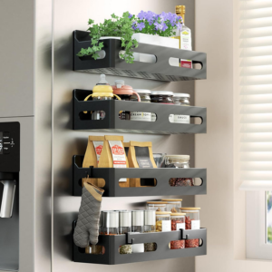 4-Pack Magnetic Spice Rack Set
