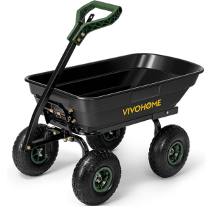 Heavy-Duty 660lbs. Garden Dump Cart