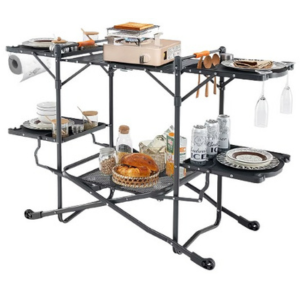 Folding Outdoor Cooking Station