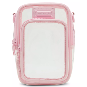 Madden Girl Clear Cellphone Crossbody Bag