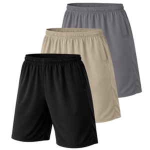 3-Pack Men’s Classic Poly Tech Lounge Shorts