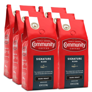 Community Coffee 6-Pack Dark Roast Ground Coffee