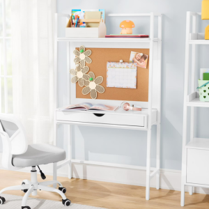 Kid's Ladder Desk w/Bulletin Board