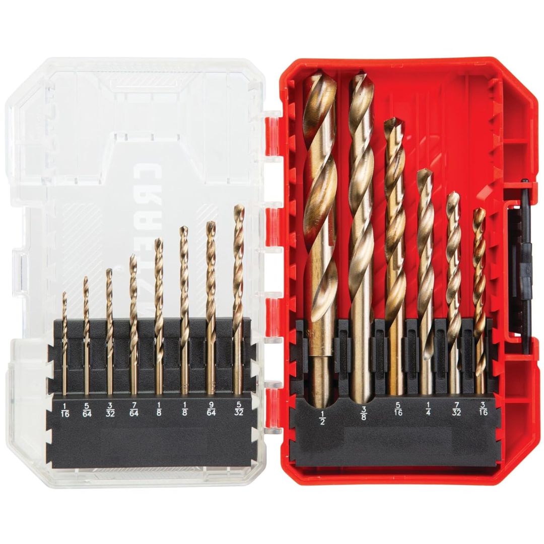 Craftsman 14-Piece Gold Oxide Drill Bit Set