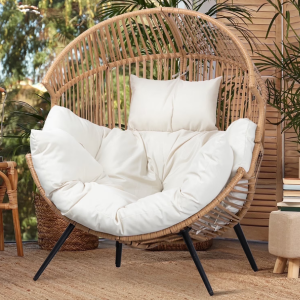 Patio Rattan Egg Chair