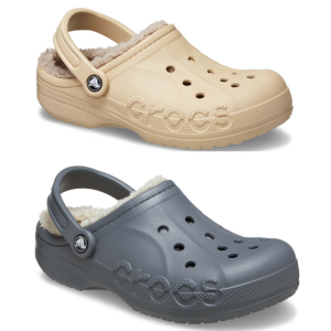 Crocs Baya Fleece Lined Clogs