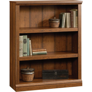 Sauder 3-Shelf Engineered Wood Bookcase