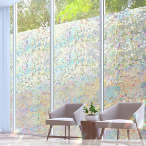 Vinyl 3D Window Privacy Film