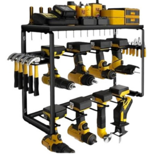 Wall Mount 3-Tier Power Tool Organizer
