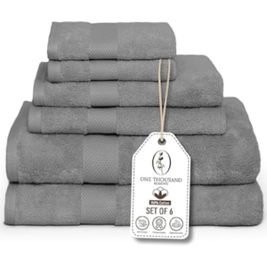 Staple 6-Piece Cotton Towel Set