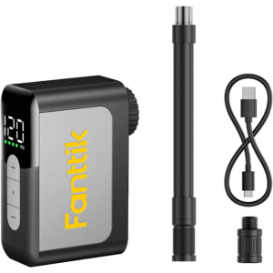Fanttik X10 Ace 120PSI Mini Bike Pump w/Presta & Schrader Valve