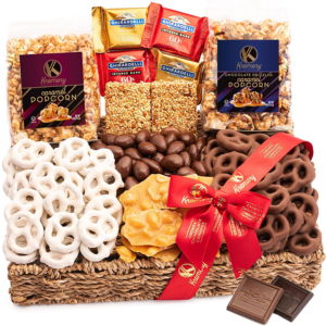 Mothers Day Chocolate & Popcorn Gift Basket