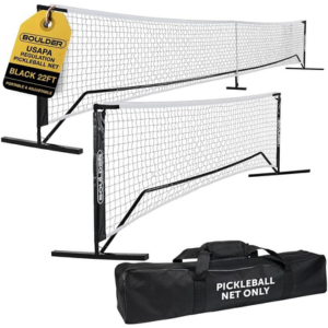 Boulder 22' Pickleball Net Set w/Travel Bag