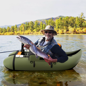 Inflatable Fishing Float Tube w/Pump