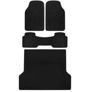 4-Piece All Weather Rubber Car Floor Mats