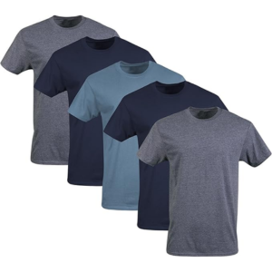 Gildan 5-Pack Men's Crew T-Shirt